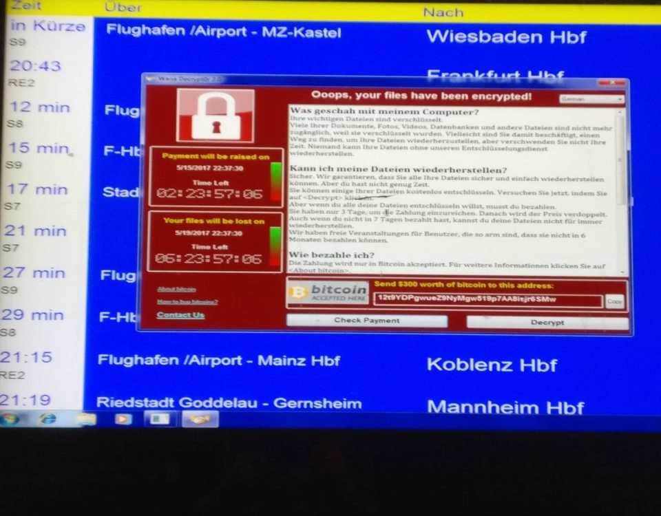 WannaCry zsarolóvírus - ransomware